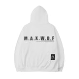 Men Hoodie Graffiti Printed Hoodie