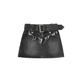 Women Skirt Denim Skirt Casual Skirt A- Line Skirt