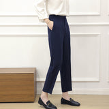 Women Sweatpants Suit Pants Straight-Leg Pants Overalls