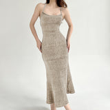 Women Dresses Backless Dress Autumn Dress