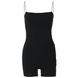 Women Jumpsuit Spring Sexy Slim Fit Backless Suspender Jumpsuit (Hawthaw0412)