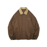 Unisex Jacket Vintage Safari Jacket Jacket Lapel Tooling Jacket Profile Baggy Coat