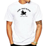 Male t-shirts Percy Jackson T Shirt Camp Half Blood Tee-Shirt