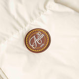 Unisex Winter Cotton Coat Pocket Decoration Stand-up Collar down Jacket Retro Loose and Warm down Jacket