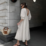 Women Dress Casual Loose Dress