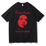Rock Singer Fiona Apple Print T-shirt Men Women Fashion Rock