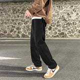 Men Jeans Loose Wide Leg Pants Spring Straight-Leg Trousers Men