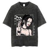 2024 Japanese Anime Nana Osaki Print Vintage Washed Tshirt