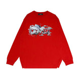 Amiri Long Sleeve Shirt Fashion Brand Long Sleeve Long-Sleeved T-shirt Blouse