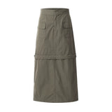 Women Long Skirt Summer Mid-Length A- line Skirt