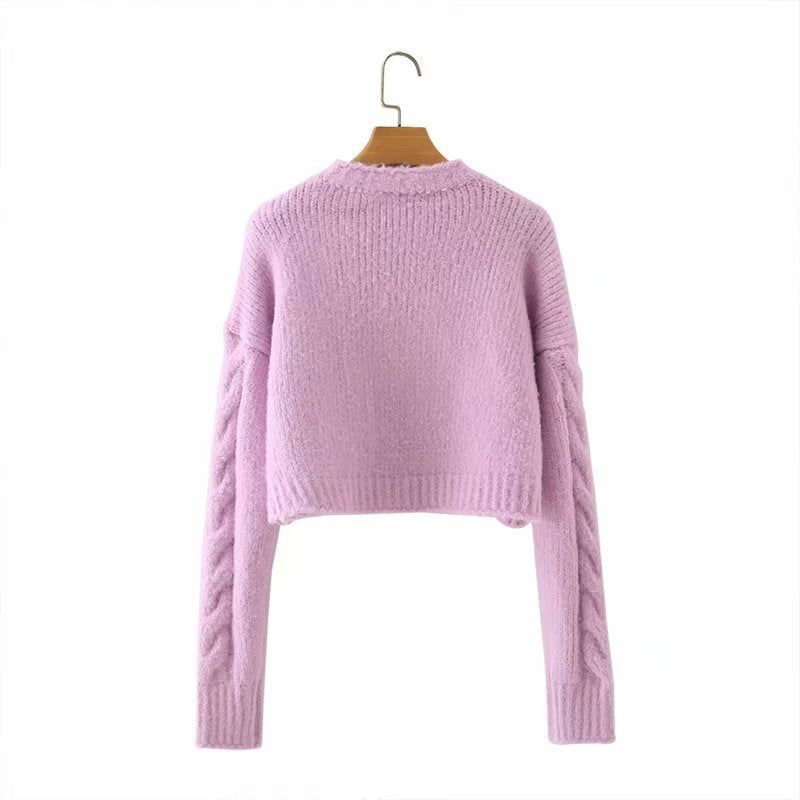 Women Sweater Knitwear Fall Winter Coat Knitted Cardigan