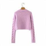 Women Sweater Knitwear Fall Winter Coat Knitted Cardigan