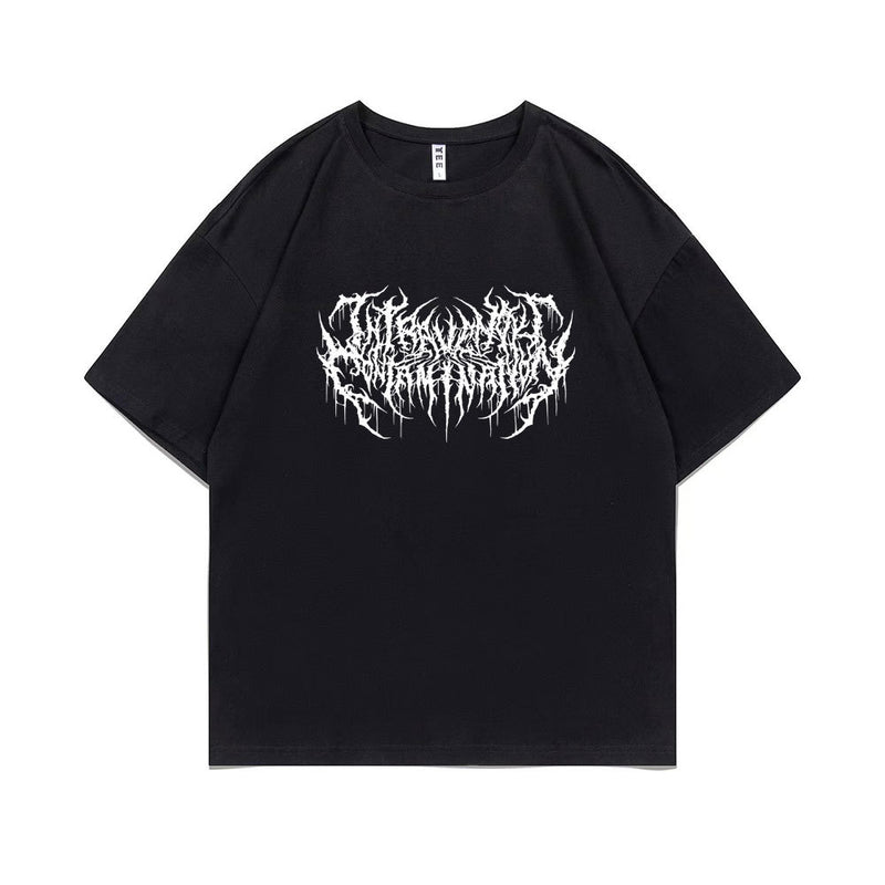 Playboi Carti Narcissist Print T-Shirt Opium Actual Hate