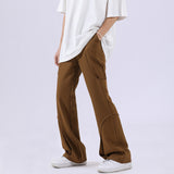 Women Sweatpants Casual Pants Men and Women Loose Straight Cargo Bootcut Pants