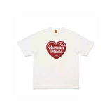 Men T-shirts HUMAN love pattern printing loose casual