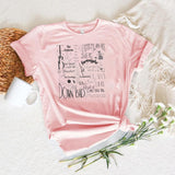 2024 New T-shirt Summer Women's Print Short Sleeve T-Shirt