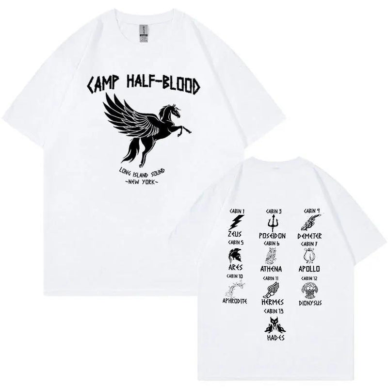Percy Jackson Camp Half Blood Long Island Sound New T Shirt