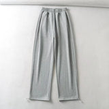 Women Sweatpants Casual Pants Women Drawstring Ankle-Tied Wide Leg Sweatpants