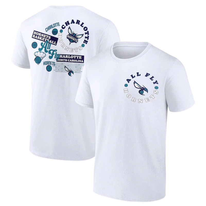NBA T-Shirts NBA Wasps T-Shirt Bauer Basketball Suit Short Sleeve Sports