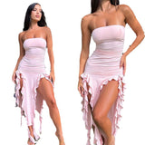 Women Jumpsuit Sexy Sheath Backless Slim Fit Dress
