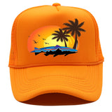 Bass Pro Shops Hat Summer Outdoor Surfing Baseball Cap Printed Fishing Net Cap