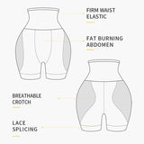 Butt lifter high waist hip enlargement sponge pad tummy control body shaping
