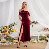 Women Dress Velvet Dress Dress