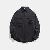 Unisex Jacket Fall Lapels Loose Shirt