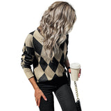 Women Knitted Sweater Autumn Long Sleeve Sweater