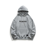 Unisex Shirts Autumn Chest Letter Hooded Sweater