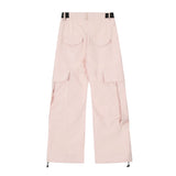 Men Sweatpants Big Workwear with Pocket Pants Wide Leg Casual Trousers