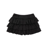 Women Skirt Ballet Style Puff Short Skirt Summer Casual Skirt