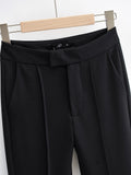 Women Sweatpants Autumn Suit Pants Slim Fit Flared Pants