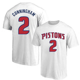 NBA T-Shirts Men's NBA T-Shirts Basketball Clothes Short Sleeve Tops