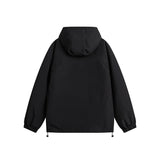 Unisex Winter Cotton Coat Three-Dimensional Pocket Decoration Tooling down Jacket Retro Solid Color down Jacket