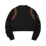 Women Jacket Casual Autumn Pleating Long Sleeve Jacket