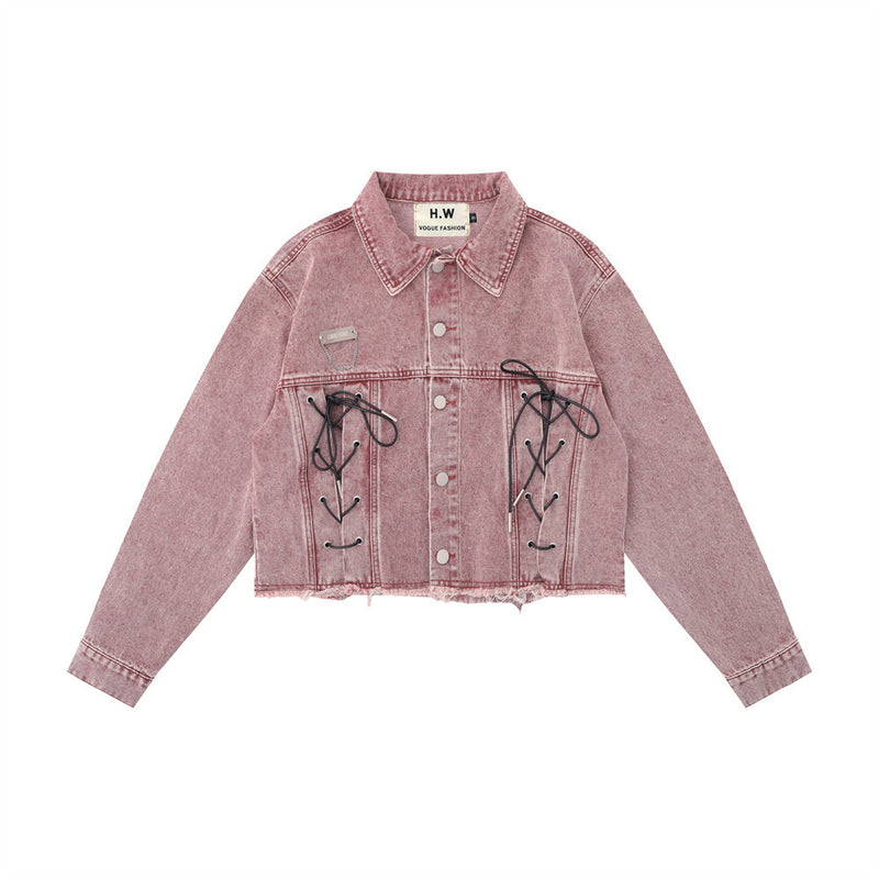Women Jacket Denim Autumn Loose Jacket Coat