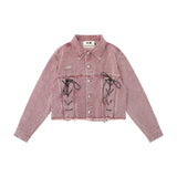 Women Jacket Denim Autumn Loose Jacket Coat