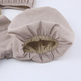 Women Dress Spring/Summer Square Collar Puff Sleeve Dress Women's Casual Short Skirt