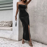 Women Dress Summer Slip Dress Sexy Backless Knitted Dress