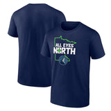NBA T-Shirts NBA Timberwolves Edwards Downs T-Shirt Sports Short Sleeve