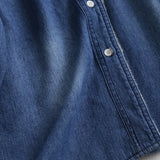 Women Jacket Denim Shirt Autumn Vintage Coat Top