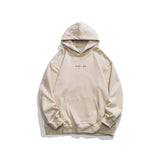 Unisex Hoodie Autumn Letter Hooded Sweater