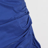 Women Dresses Dress Summer V-neck Short Hip Skirt (Qymy0409)