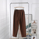 Women Sweatpants Spring and Autumn Straight Casual Pants Loose Harem Pants