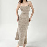 Women Dresses Backless Dress Autumn Dress