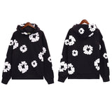 Denim Tears Outfit:Hoodie/Sweatpants (Separate Purchase Options) Autumn Winter Couple Suit Sweatshirt Trousers