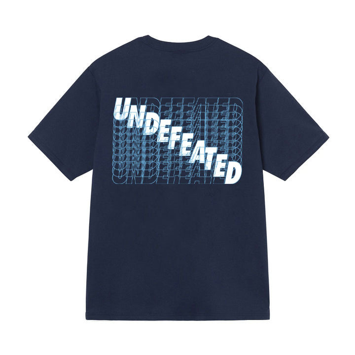 UNDEFEATED T Shirts Crew Neck Short Men's and Women's Loose