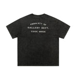 Gallery Dept T Shitrs High Street Printed Letter Short Sleeve Men and Women