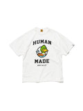 Men T-shirts human green duck swimming crew neck loose print short sleeves